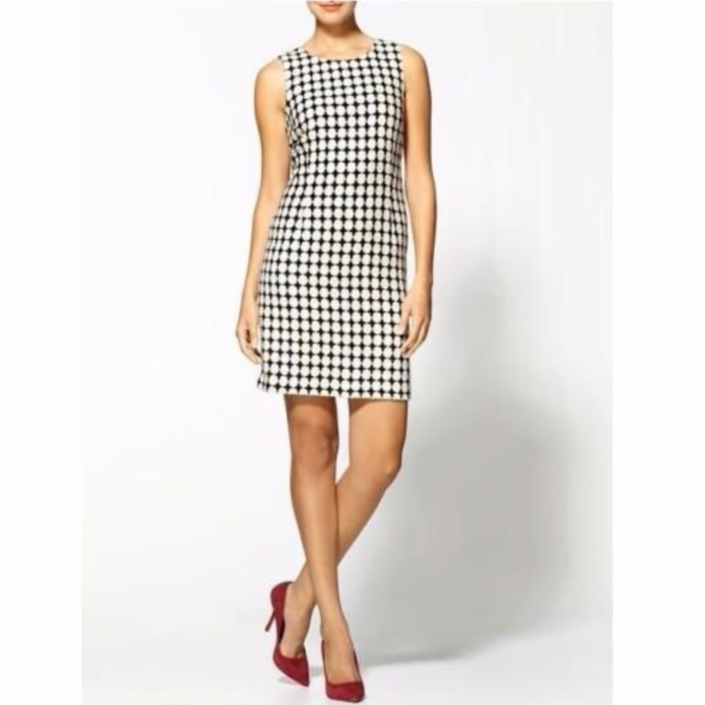 PIM+LARKIN Geo Dot Woven Dress